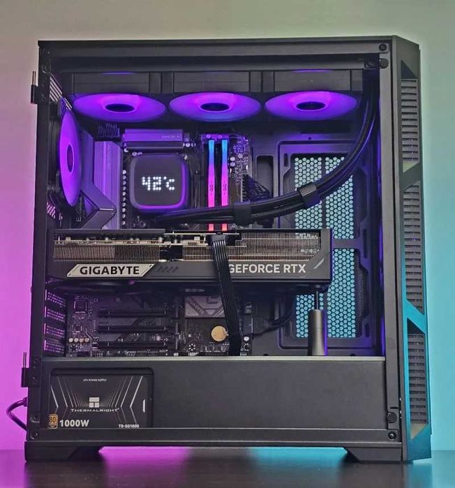 НОВ: 9800X3D/RTX5090/32GB RAM/1TB SSD/Водно/Геймърски комп - DRBEST1