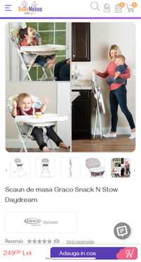 Scaun masa bebe Graco