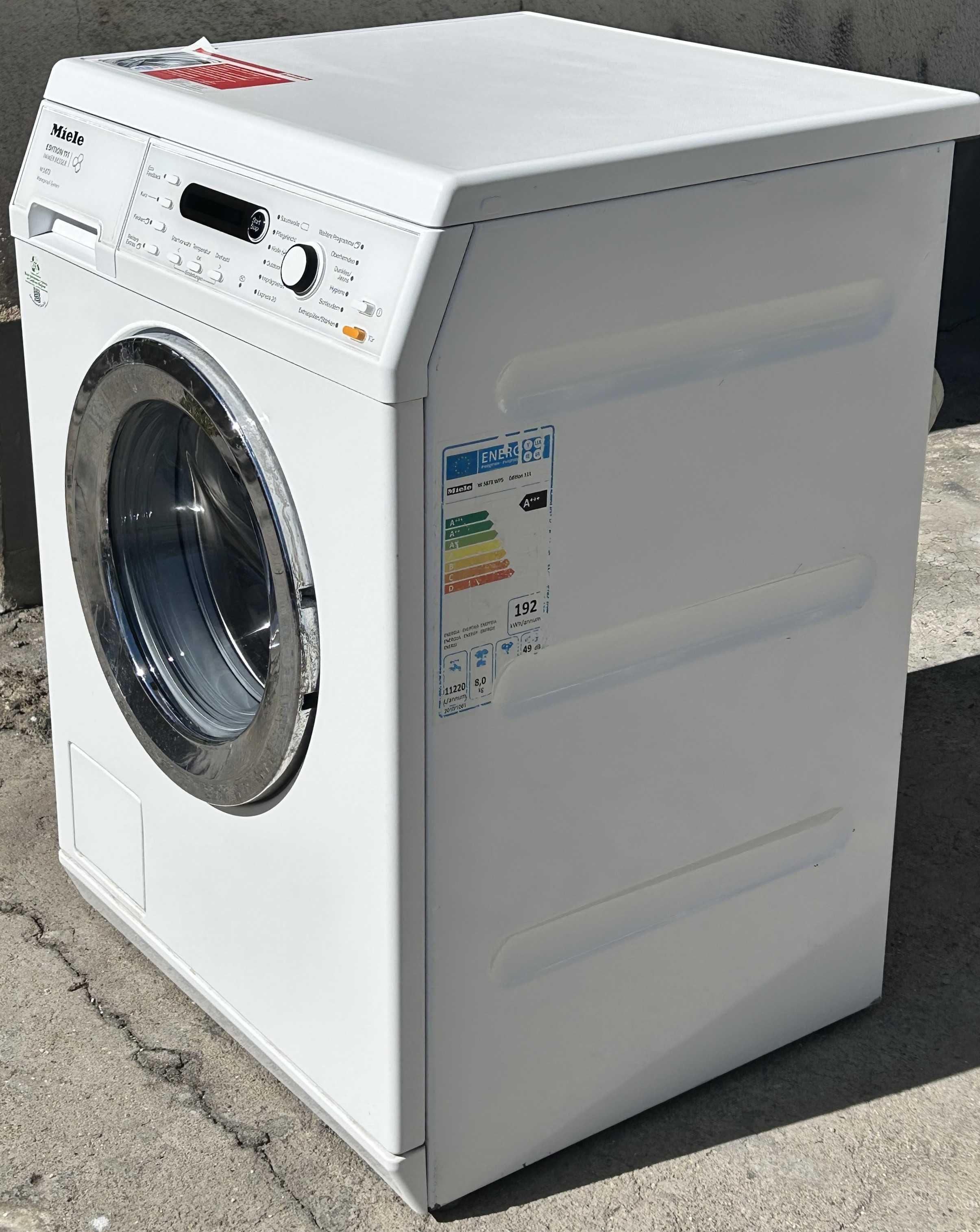 Пералня Miele Edition 111 | W5873 | 8 kg | A+++ | 1600 оборота