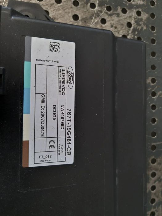 Modul confort ford mondeo 4 ba7 7s7t19g481cb 5wk48799d