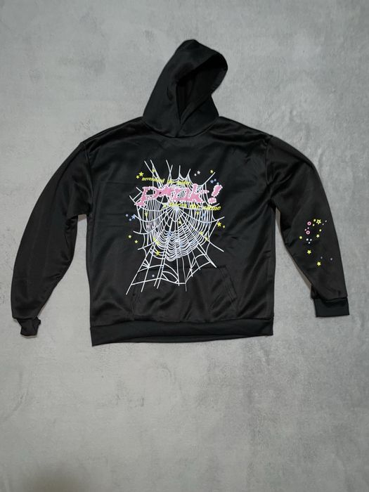Spider Hoodie Pink