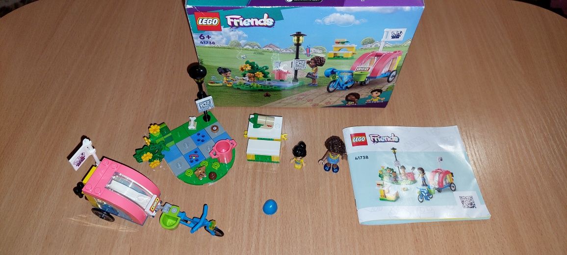 Lego Friends _Bicicleta pentru salvarea câinilor