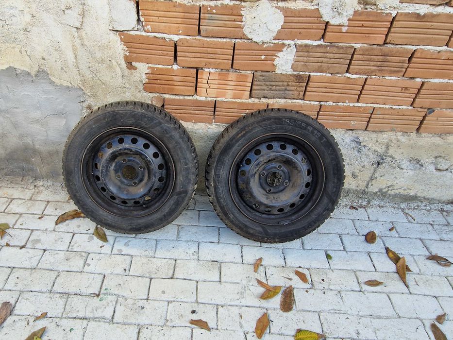 Метални джанти с гуми за Нисан Алмера