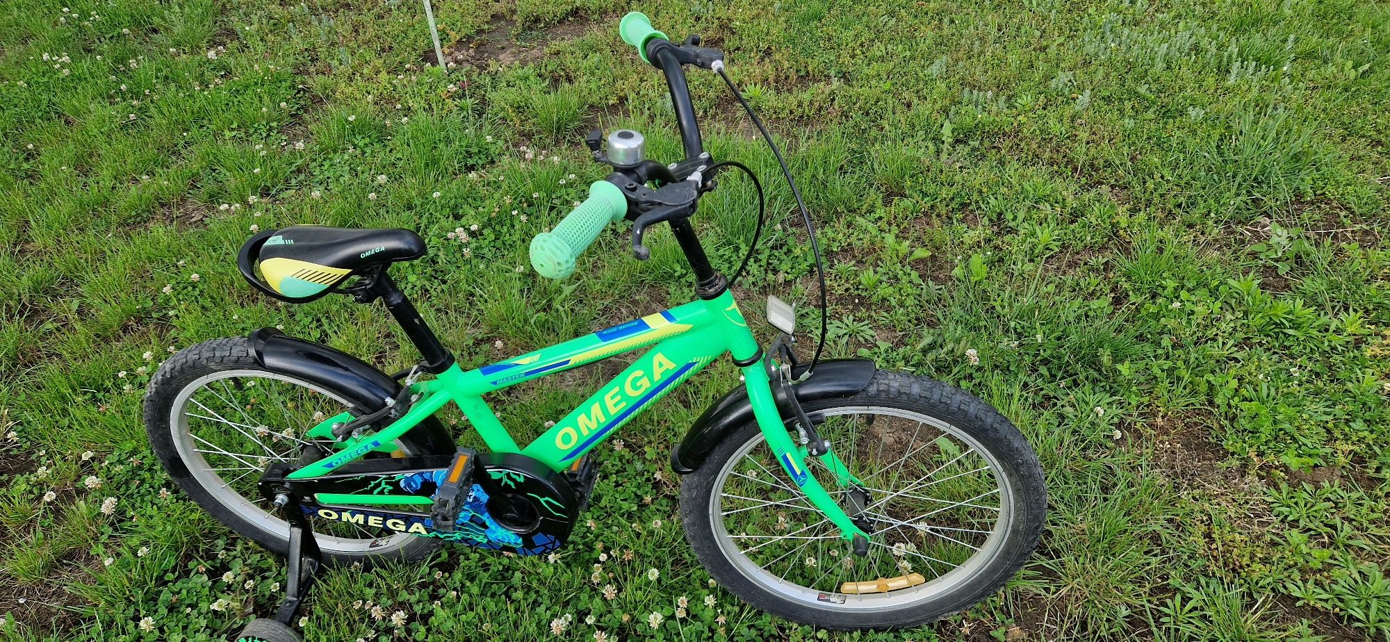 OMEGA Детски велосипед MASTER  Green 20"