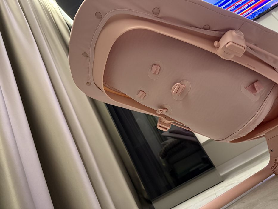 Бебе Шезлонг Cybex LEMO Bouncer Pink ГАРАНЦИЯ ДО 05.2026г.