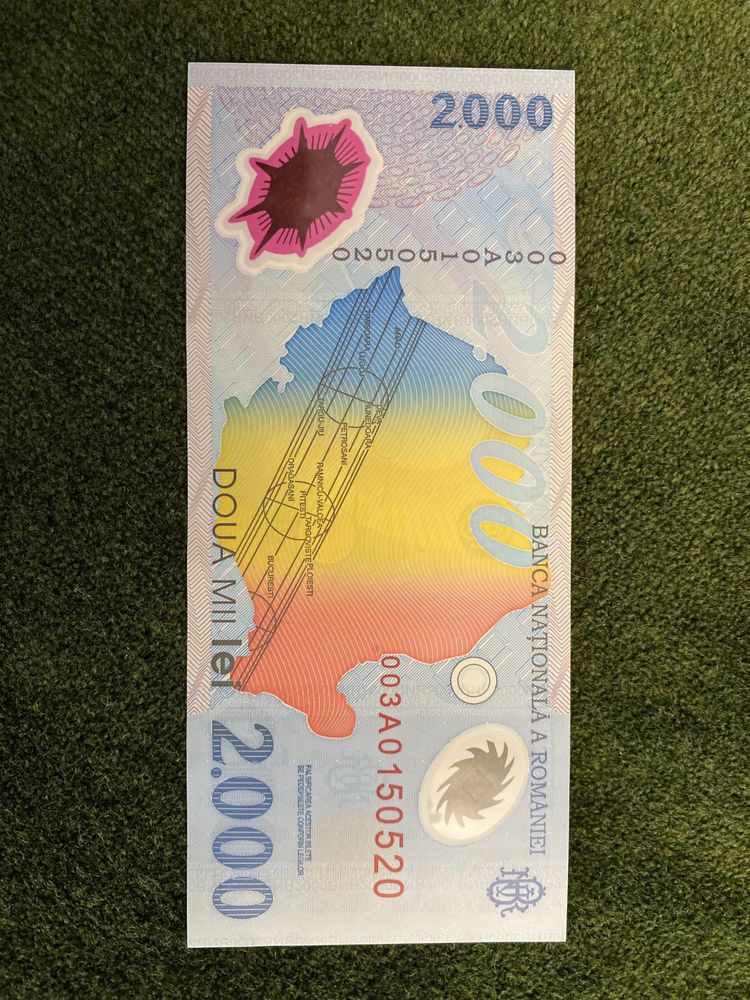 Bancnota foarte rara Eclipsa 1999