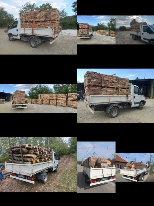 Vand lemne de foc/Transport agregate balastiera