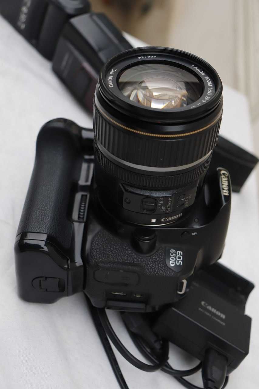 Canon 650d komplektlari bor yn560 iii 
 spishka