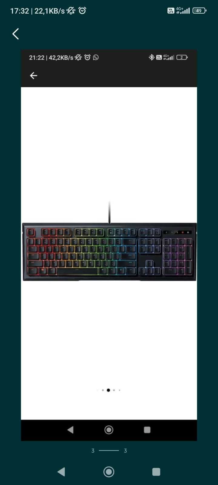 Tastatură Razer Ornata Chroma