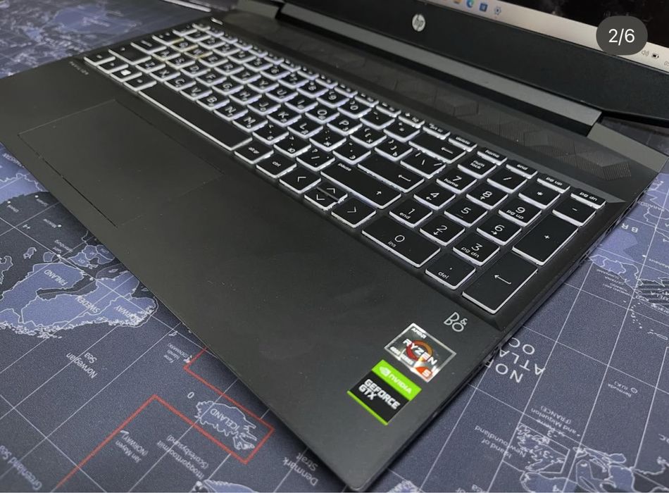 Игровой HP Pavilion Gaming 15 - Ryzen 5-4600H/8Gb/SSD1TB/GTX1650