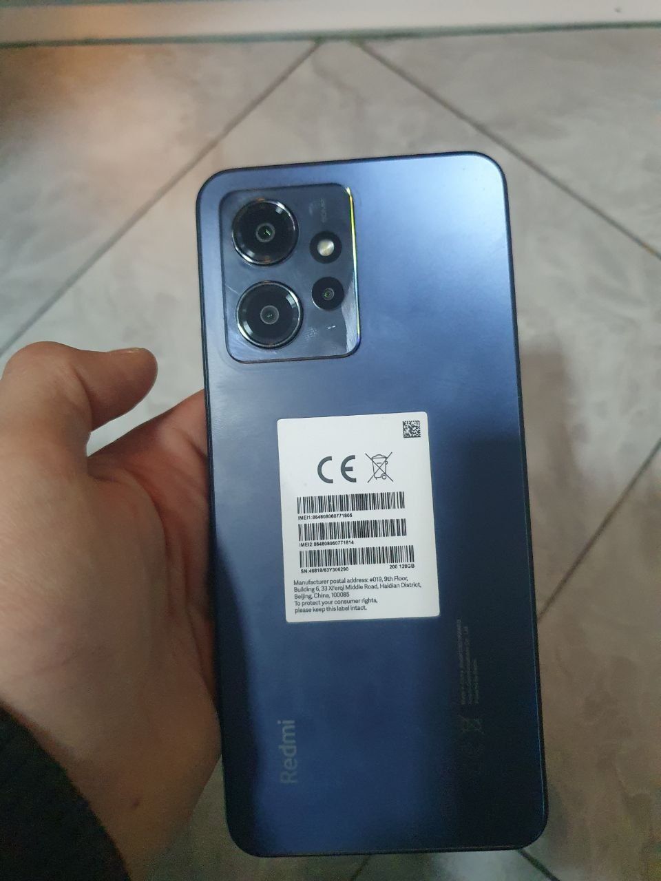 Redmi note 128/8