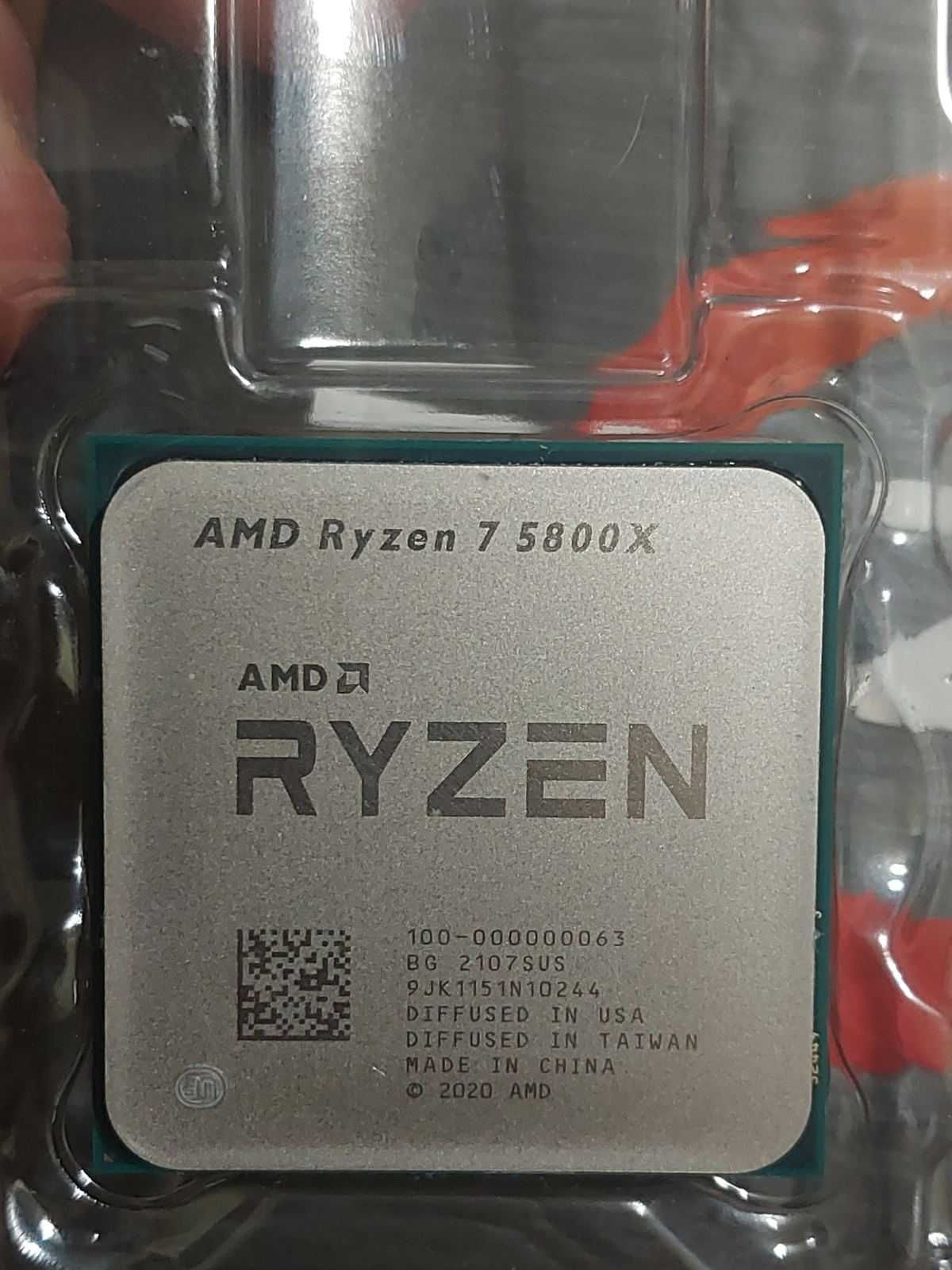 AMD Rysen 7 5800X + MSI X570-A Pro, AM4