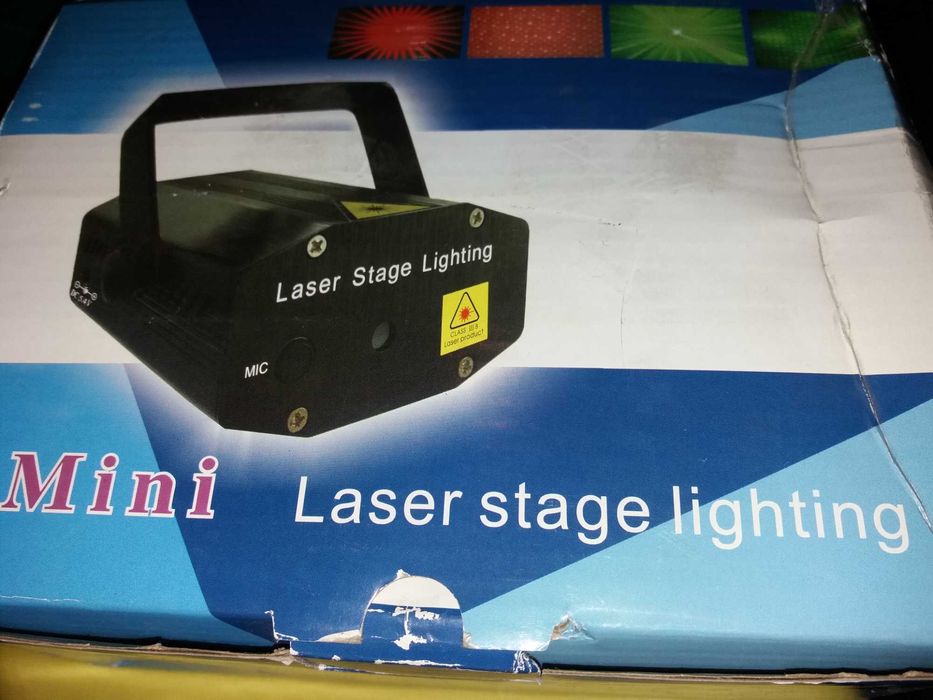 Laser lasere disco bar verde cu 1  5 capete lumina verde