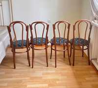Четыре антикварных венских стула Тонет (гнутая венская мебель)