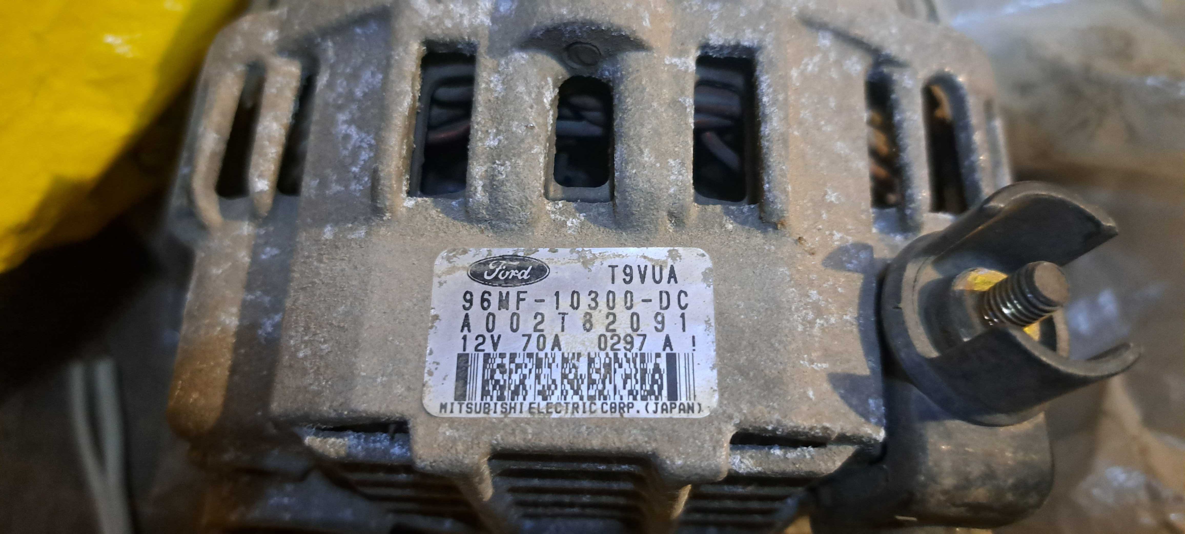 Форд Фиеста (Ford Fiesta) 1.25 zetec 97г алтернатор, бобина, дросел