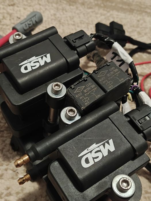 Set 4 bobine MSD tip IGN-1A +fise +suport dedicat Mazda RX-8