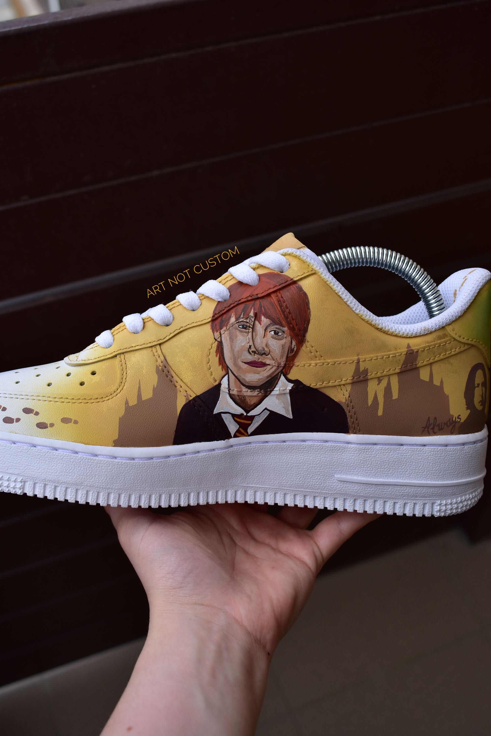 Personalizare adidasi (NIKE AF1) - custom shoes | Harry Potter