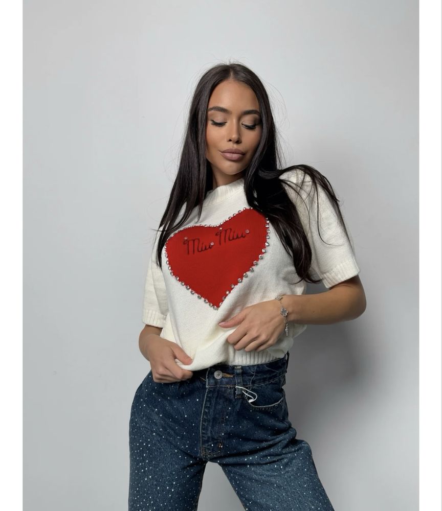 Блуза Full Of Love White на марката Alisha