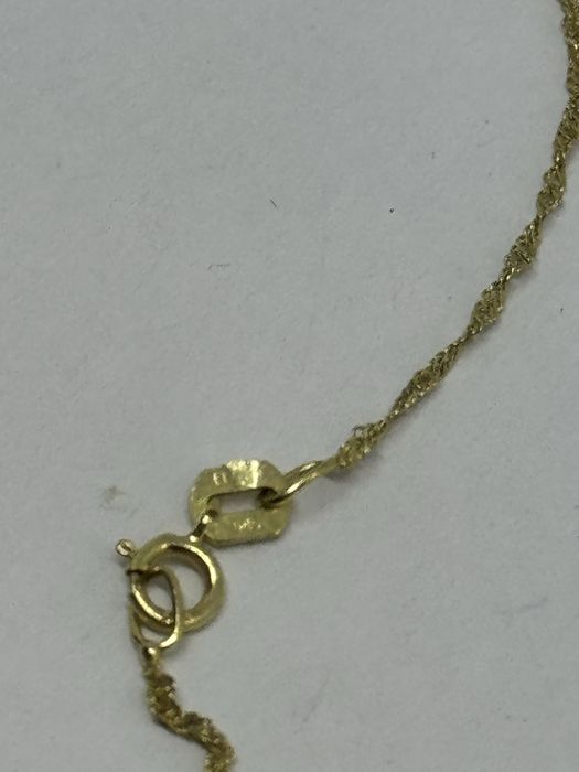 златен дамски синджир 1.74гр 14к 585