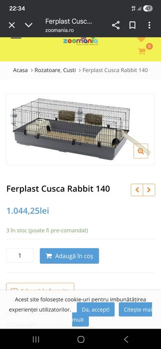 Vand cusca mare rozătoare/iepure