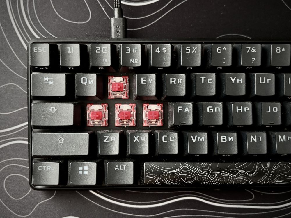 Игровая клавиатура HyperX Alloy Origins 60 (Состояние новой!)