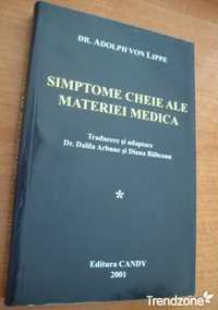 Carte de homeopatie "Simptome cheie ale materiei medica"