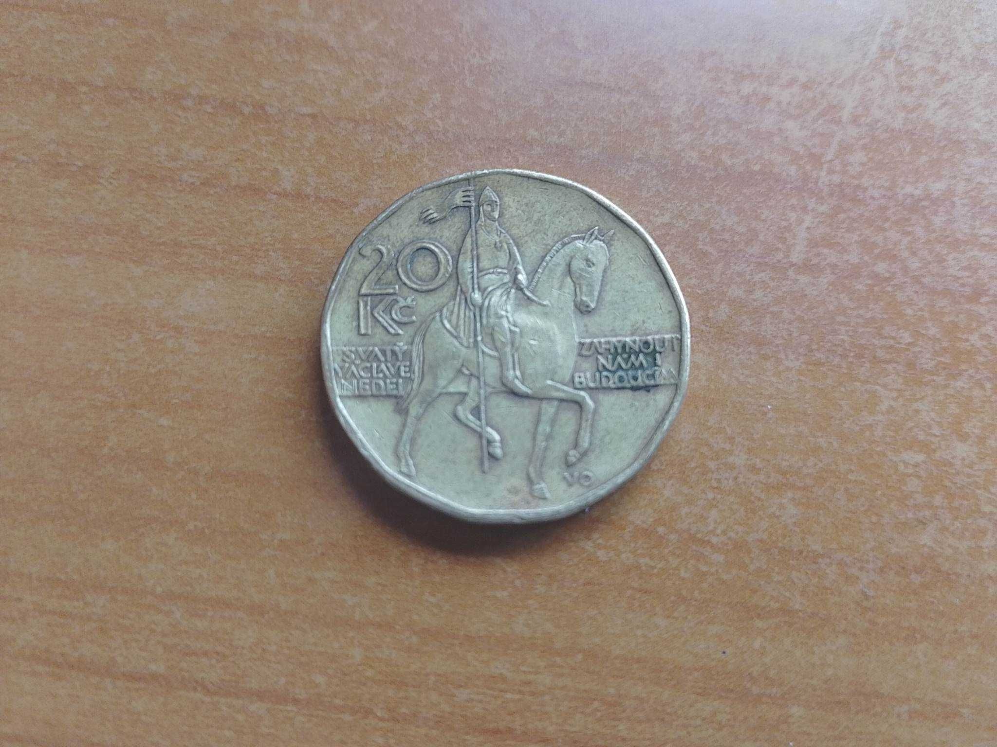 vand moneda 20kc 1999