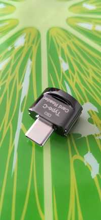 USB-C type-c micro SD card reader flash drive за кола, телефон, лаптоп