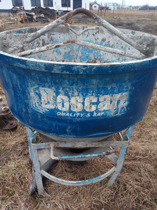 Bena beton cu furtun Boscaro 500lt