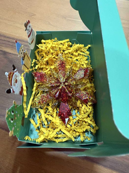 Коледни украшения, ръчно изработени