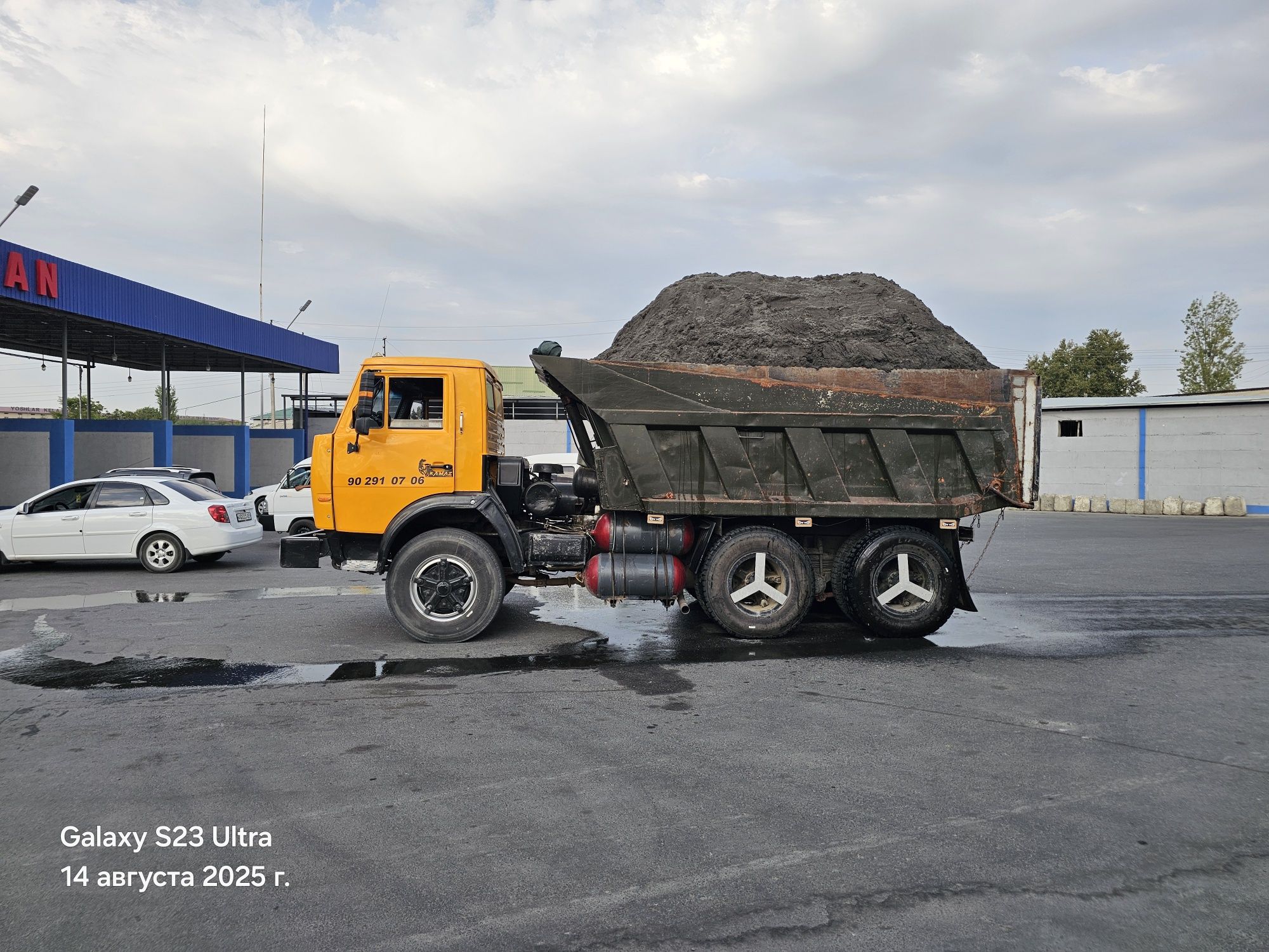 Kamaz 55111 gaz qilingan