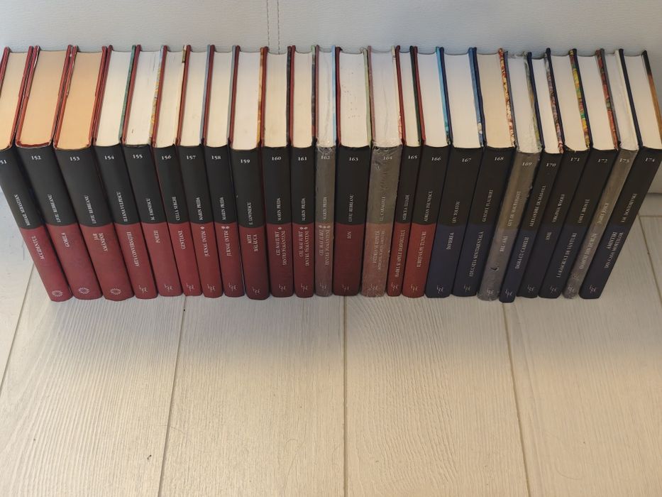 Set Biblioteca pentru toți, Jurnalul, vol 151-174, RAR, NOU