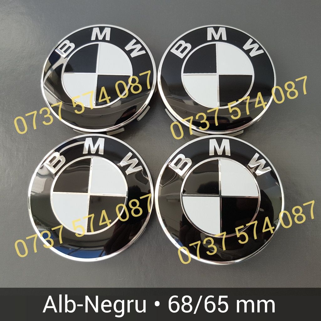 Capace jante BMW si embleme BMW Seria 1, 2, 3, 4, 5, X,1 X,3 X5, X6