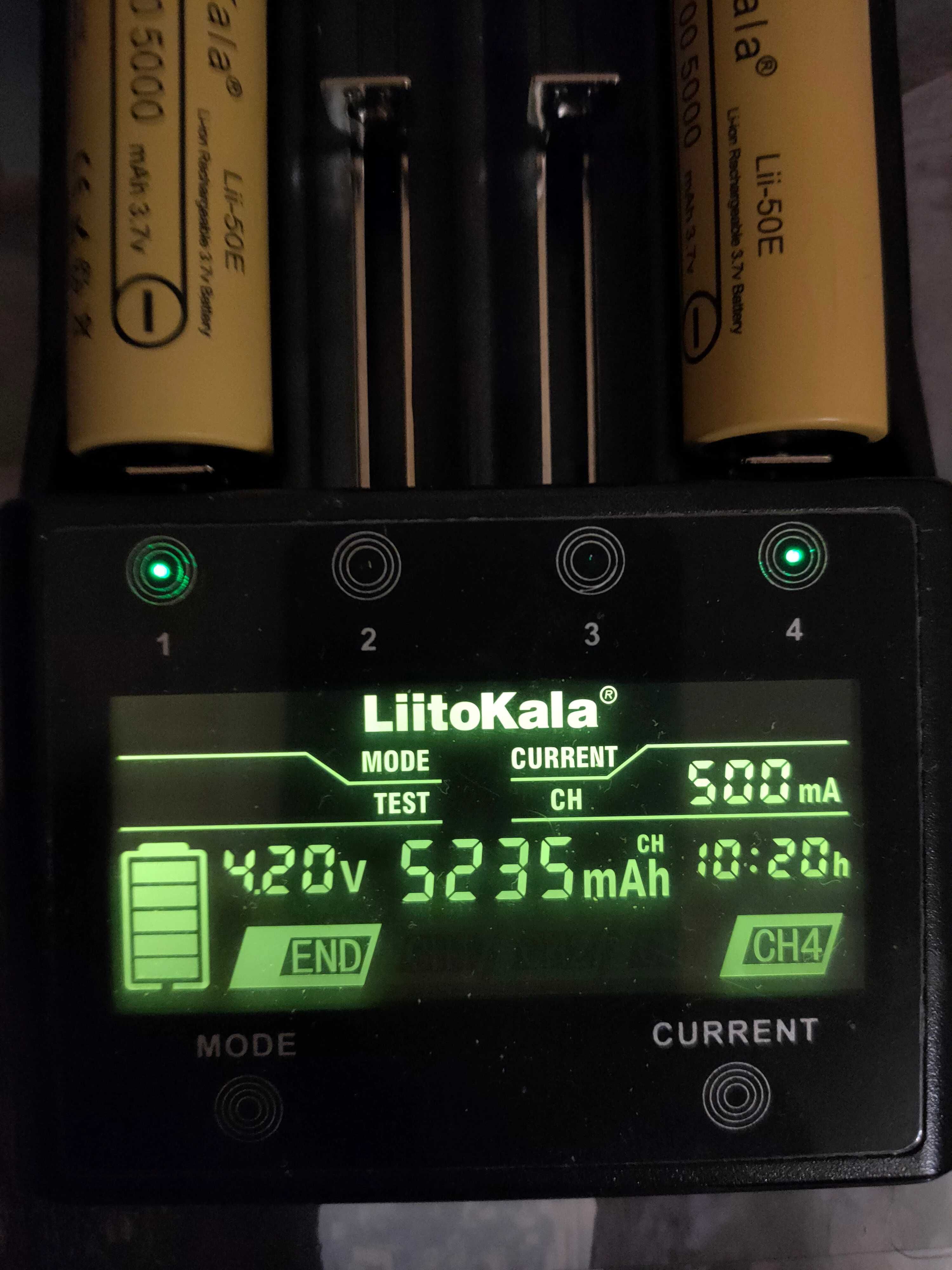 Acumulator LiitoKala HighDrain Lii-50E 21700 5000 mAh Li-50E Ni 3,7 V