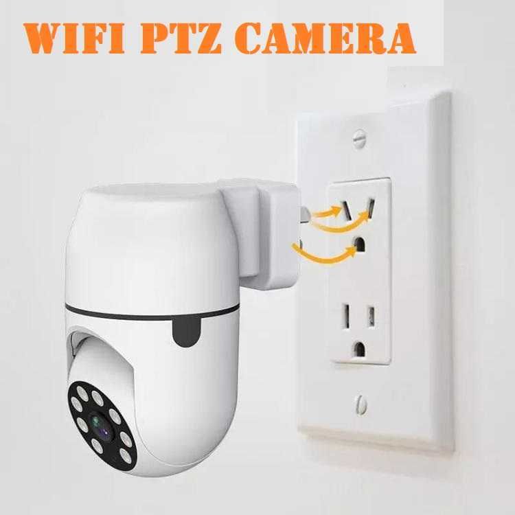 Мини поворотная PTZ WiFi камера с датчиком отслеживание. Camera Kamera