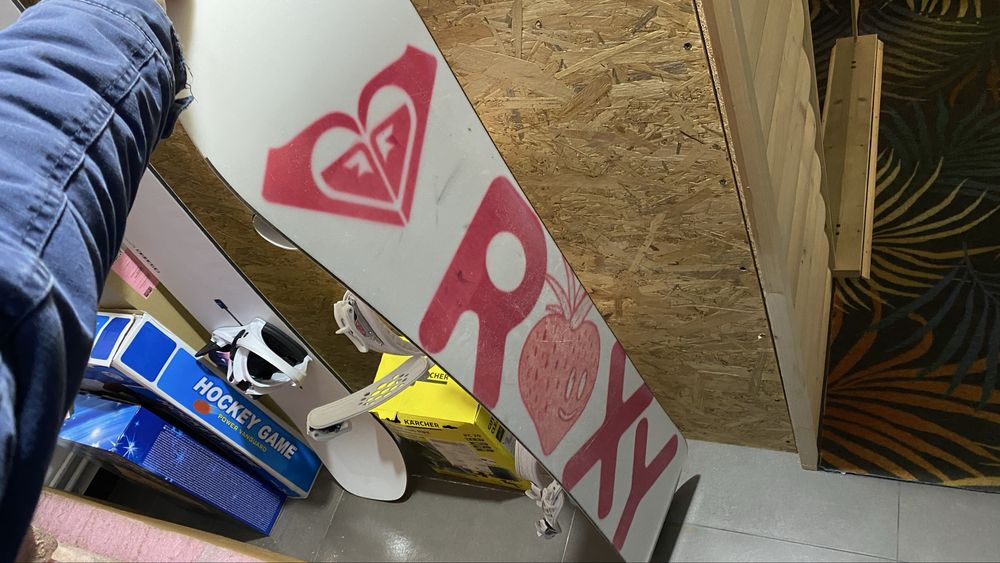 Placa snowboard 134 + legaturi