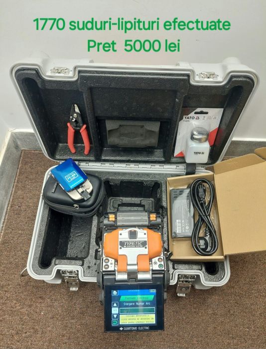 Sumitomo 71c splicing machine fiber optic aparat sudat fibra optica