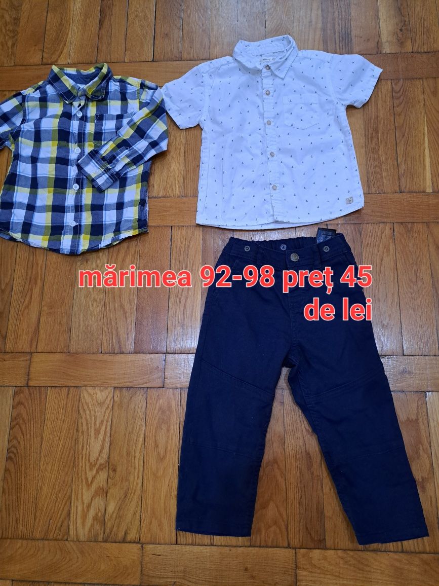 Tricouri, bluze cămăși mărimea 98-104, 92-98