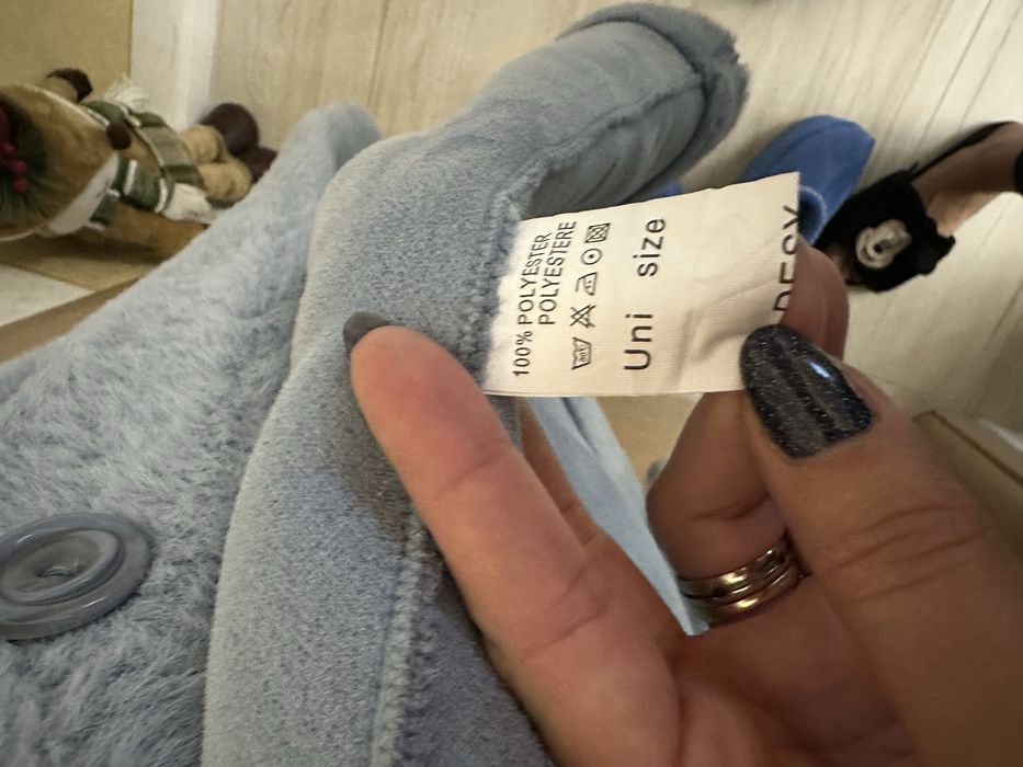 Palton blana eco superb