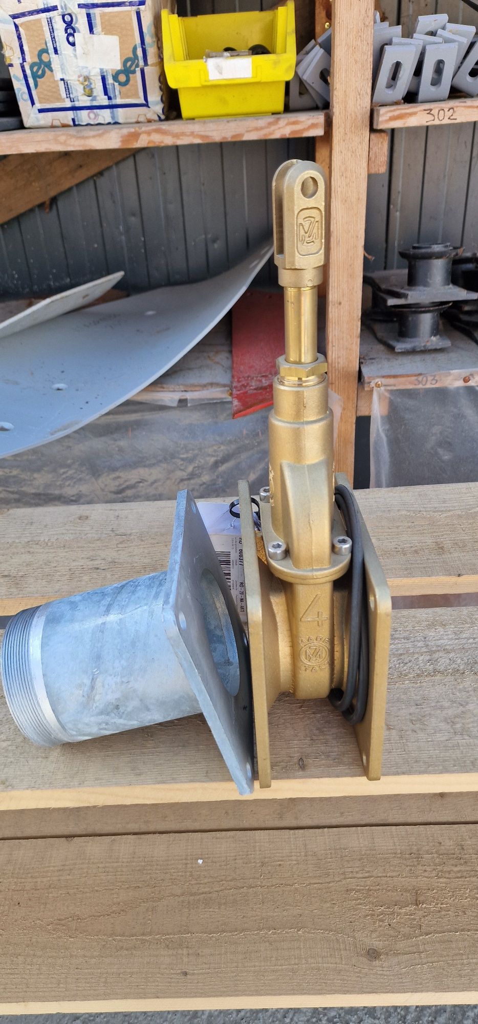 Robinet vana mufa lungă 4 toli import Italia tip perrot bazzoli bauer