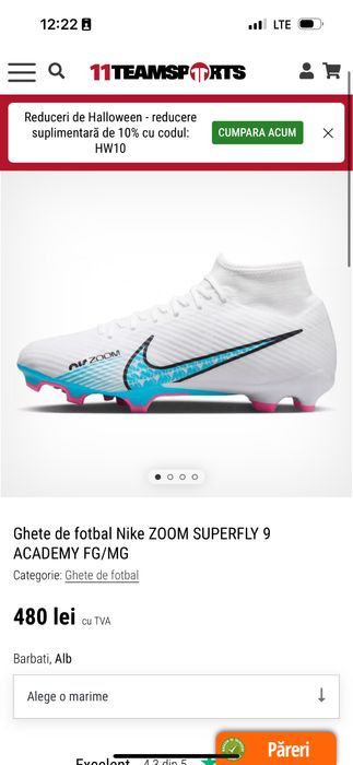 Cramponi Nike Mercurial