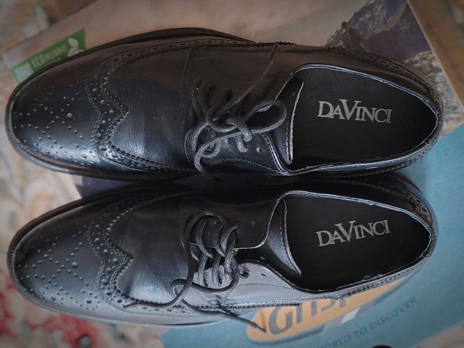 Pantofi piele DaVinci, mărimea 41 - 42