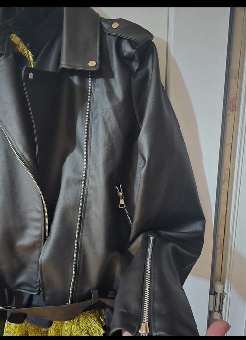 Jacheta din imitatie piele