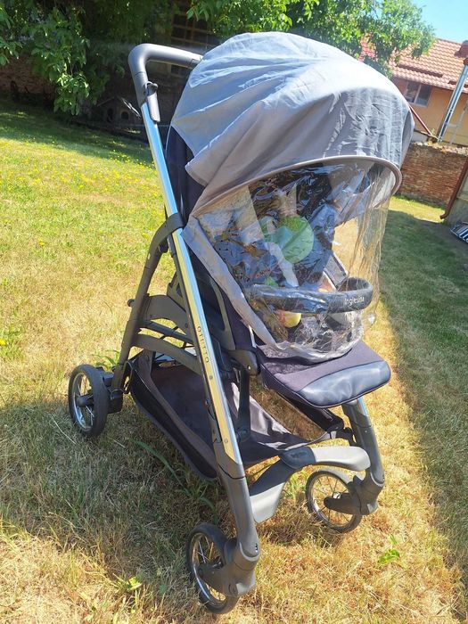 Carucior sistem 3in1,Otutto Deluxe Vichy,Inglesina (0- 4ani)