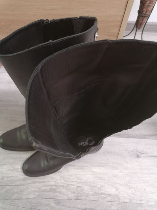 Cizme dama de piele