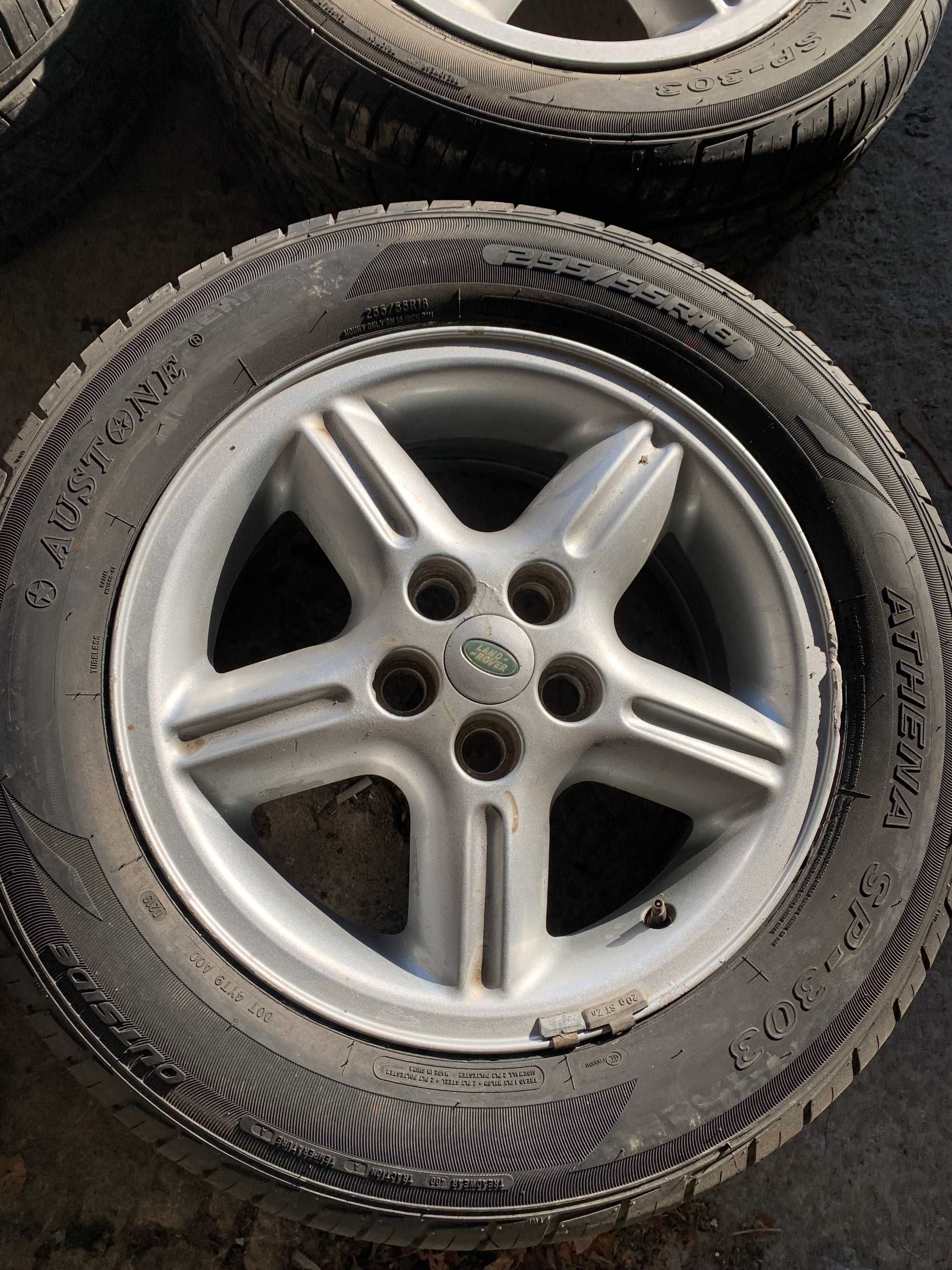 Алуминиеви джанти 18цола за Lend Rover P38 5х120 с гуми 255/55R18
