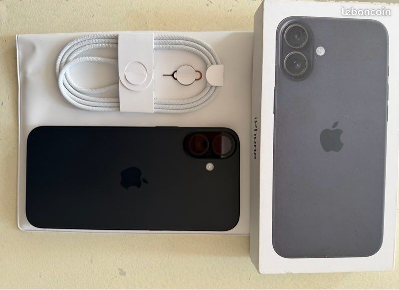 iPhone 16 128GB Black – като нов