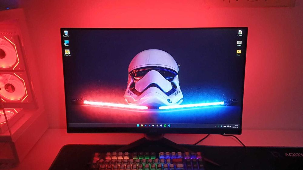 Monitor Gaming IPS AOC 24G2SPAE/BK, 23.8", Full HD, 165Hz