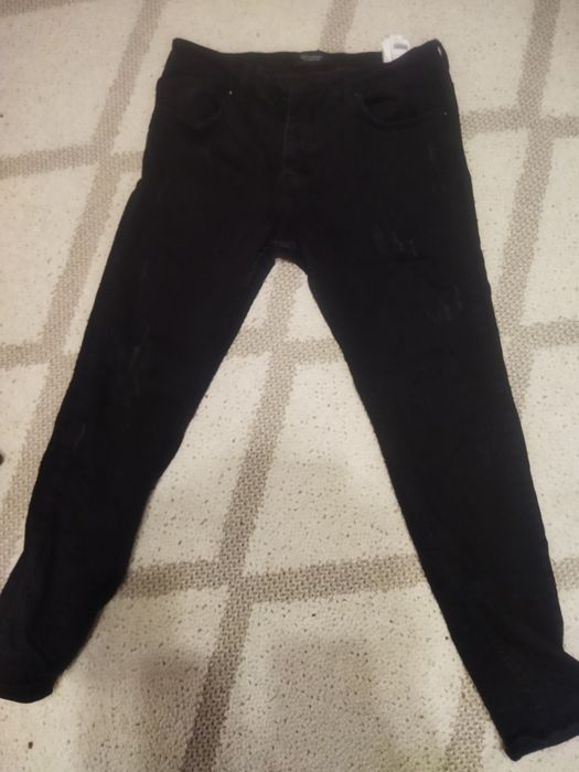 Дънки черен цвят