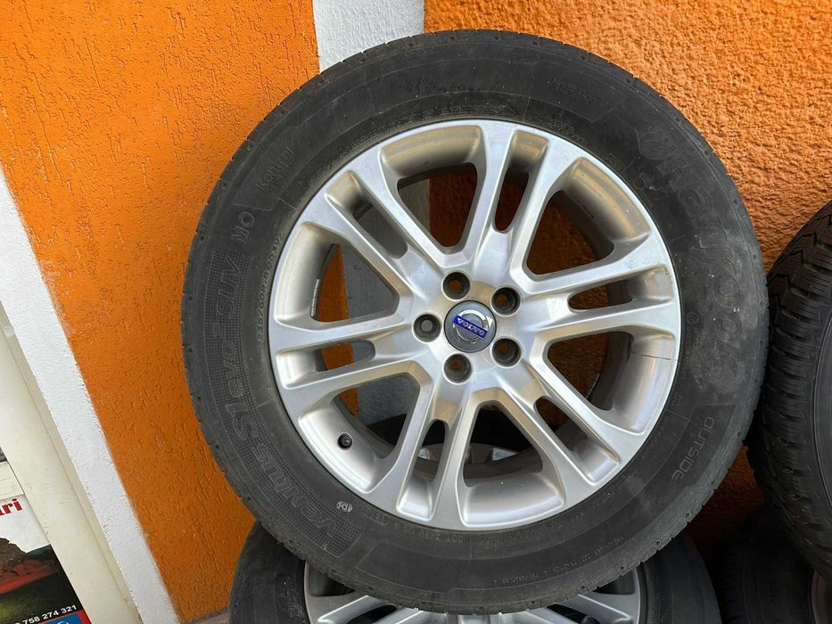Set jante R18 5x108 originale Volvo cu 235/60R18 103V Cash sau Rate